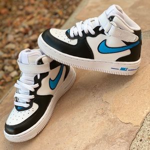 Toddler 11C Custom Nike Air Force 1s